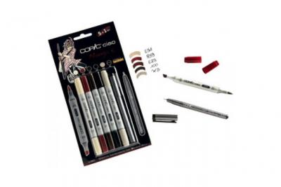 COPIC  Kit  Marqueur Ciao 5+1, Manga 5
