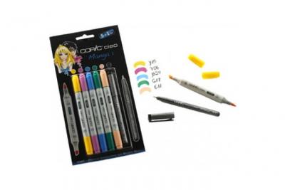 GRAPH IT Copic marqueur ciao 5+1 set, manga 1 cz22075556