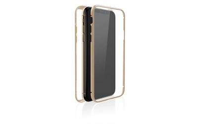 WHITE DIAMONDS Coque de protection 360&deg; Glass pour iPhone 11 Pro Max, or 