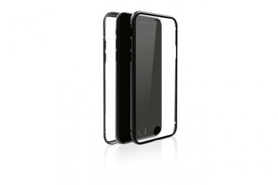 BLACK ROCK Coque de protection ""360&deg; glass"" pour iphone 7/8, noir