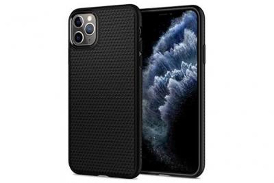 SPIGEN  Liquid Air coque de protection pour t&eacute;l&eacute;phones portables Housse Noir Apple (brand) iPhone 11 Pro - Neuf