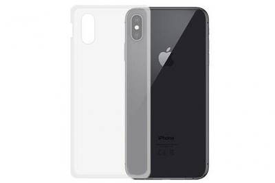 KSIX Coque iPhone XS Max Ultra Fine en TPU Flex - Transparente