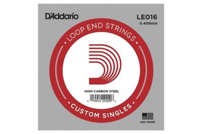 DADDARIO Corde Au D&eacute;tail Banjo D'addario &Agrave; Boucle Acier Plein 016 - Le016