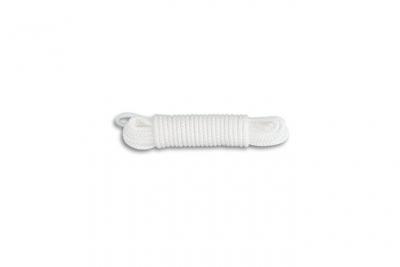 CHAPUIS  Dr14 Corde Polypropyl&egrave;ne Tress&eacute;e 290 Kg D 5 Mm L 20 M Blanc