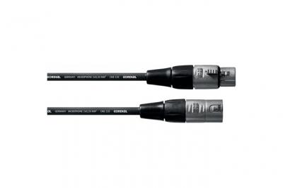 CORDIAL  ccm0.5fm rean silver - c&acirc;ble xlr m&acirc;le/xlr femelle - 0,5 m