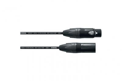 CORDIAL CDX20-2 - C&acirc;ble DMX 5 points connect&eacute;s XLR m&acirc;le-XLR femelle 20 m