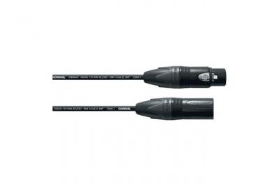 CORDIAL  CDX5-2 - C&acirc;ble DMX 5 points connect&eacute;s XLR m&acirc;le-XLR femelle 5 m