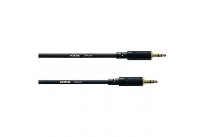 CORDIAL CFS0.9WW - C&acirc;ble audio st&eacute;r&eacute;o mini jack 90 cm