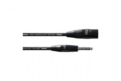 CORDIAL C&acirc;ble Audio XLR M&acirc;le/jack St&eacute;r&eacute;o 6 M 