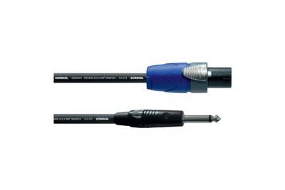 CORDIAL  C&acirc;ble h.p. Speakon 2 points/jack 1,5 m