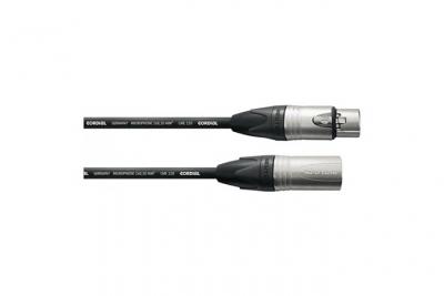 CORDIAL  Cxm 5 Fm-Snowp C&acirc;ble Pour Instrument/Guitare Jack 6.3mm / Jack 6.3mm - 5m