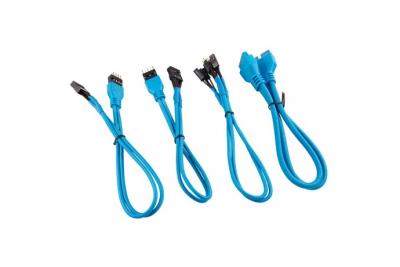CORSAIR Kit d&rsquo;extension gain&eacute; pour panneau avant  Premium 30 cm, Bleu