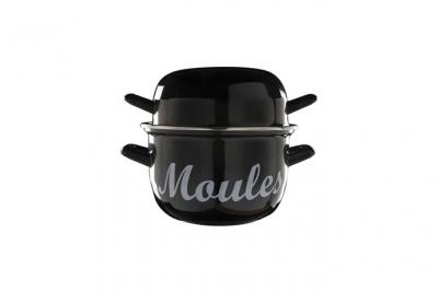 COSY & TRENDY Cosy & Trendy 9866186 Casserole &agrave; moules, Noir, 1.2kg-2.8L, Autre, 18 cm