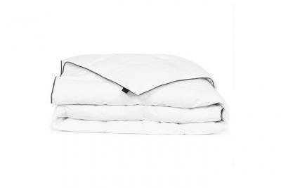 VIDAXL Couette en duvet d'hiver 150 x 200 cm  Blanc