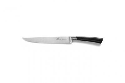 32 DUMAS Couteau &agrave; d&eacute;couper 20cm acier 4116 nitro+ Lion Sabatier 806880 - noir
