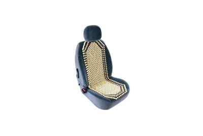 CUSTO CONFORT  - Couvre siege auto en billes de bois