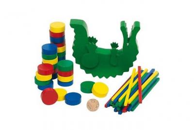 GOKI  - 56966 - Formes &Agrave; Trier Et &Agrave; Empiler - Jeu Embo&icirc;tement Crocodile