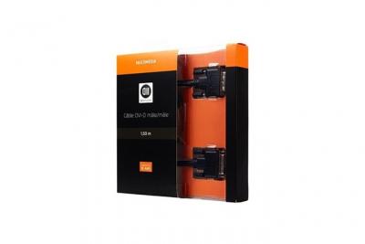 D2 DIFFUSION  D2DVIDVI150 C&acirc;ble DVI/DVI M&acirc;le/M&acirc;le 1,50 m