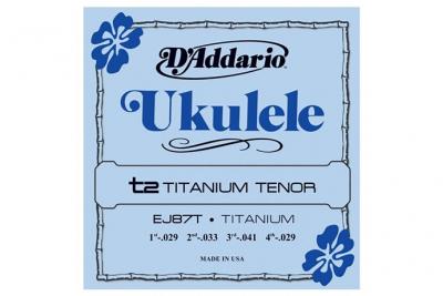 D ADDARIO AND CO Daddario Ej87t Pro Arte Titanium Jeu De Cordes Pour Ukulele T&eacute;nor