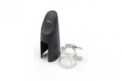 D ADDARIO RICO D'addario Ras1n - Ligature Et Couvre-Bec - Saxophone Alto, Nickel&eacute;e