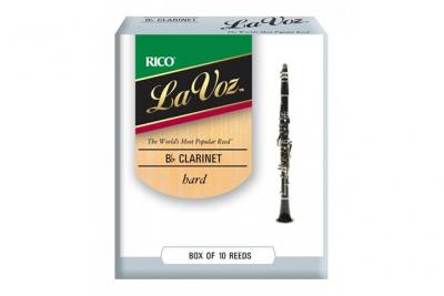 D ADDARIO RICO RCC10HD - Anches La Voz clarinette si b&eacute;mol, force Hard, bo&icirc;te de 10