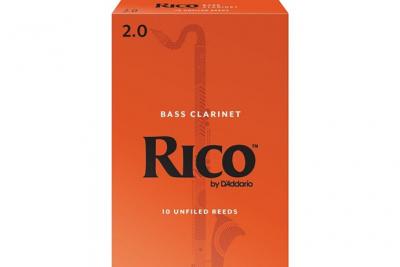 D ADDARIO RICO D'addario Rea1020 - Anches Clarinette Basse, Force 2.0, Bo&icirc;te De 10