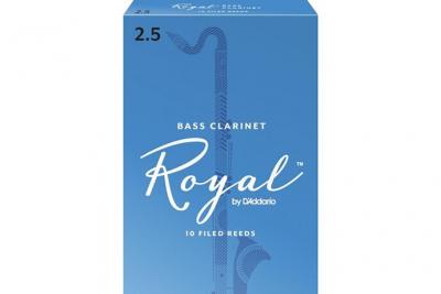 D ADDARIO RICO Rico Anches Rico Royal pour clarinette basse, force 2.5, pack de 10