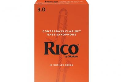 D ADDARIO RICO D'Addario RFA1030 - Anches clarinette contrebasse et saxophone basse, force 3.0, bo&icirc;te de 10