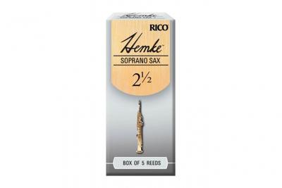 D ADDARIO RHKP5SSX250 - Anches Hemke - saxophone soprano, force 2.5, bo&icirc;te de 5