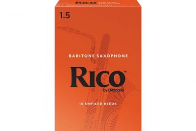 D ADDARIO RICO D'Addario RLA1015 - Anches saxophone baryton force 1.5, bo&icirc;te de 10