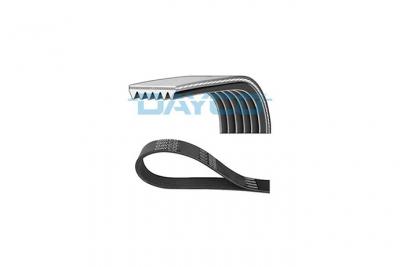DAYCO Courroie trap&eacute;zo&iuml;dale a nervures  6PK1400