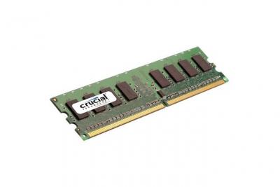MICRON TECHNOLOGY Crucial - DDR2 - module - 2 Go - DIMM 240 broches - 800 MHz / PC2-6400 - CL6 - 1.8 V - m&eacute;moire sans tampon - non ECC - pour ASUS M2N, M2N32; BFG NVIDIA nForce 680; ECS 761, G31; Intel