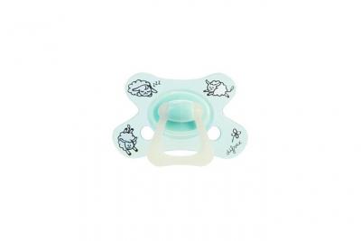 DIFRAX  GL804 Sucette Naturel Semi-Pleine 12+ Mois