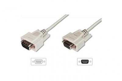 DIGITUS  AK-610203-030-E c&acirc;ble S&eacute;rie Beige 3 m D-Sub AK-610203-030-E