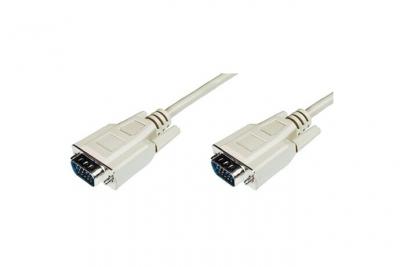 DIGITUS  C&acirc;ble de raccordement pour moniteur VGA