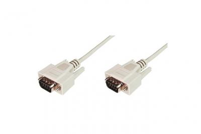 DIGITUS  AK-610107-030-E c&acirc;ble S&eacute;rie Beige 3 m D-Sub AK-610107-030-E