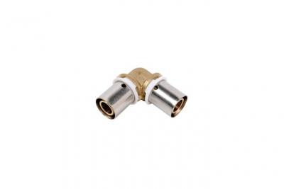 DIPRA  735124 Raccord PER &agrave; Sertir Coude Egal, diam&egrave;tre 12 mm