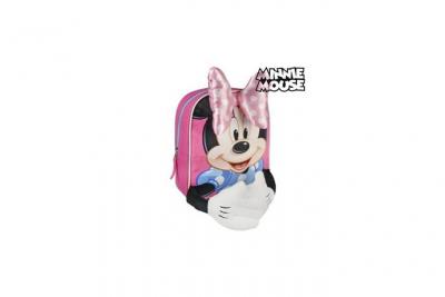 MINNIE  Sac &agrave; dos Cartable en velours mains amovibles 30x24