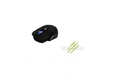 GENERIQUE Dragon War Leviathan Gaming Laser Mouse - Souris - pour droitiers - laser - 8 boutons - filaire - USB - noir