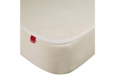 EPEDA Drap housse prot&egrave;ge matelas imperm&eacute;able 2 en 1 &eacute;cru 80x190/200