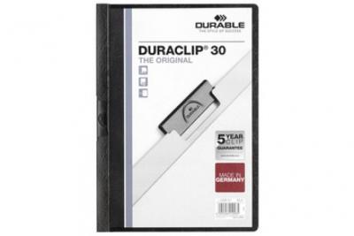 DURABLE  220005 Duraclip 30 Chemise de pr&eacute;sentation &agrave; clip Vert