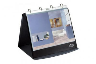 Durable Pochette pour chevalet de pr&eacute;sentation, A3 paysage Aluminium