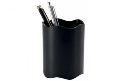DURABLE   pot &agrave; crayons ""trend"" , couleur: bleu/noir noir
