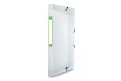 ELBA  2ND LIFE Bo&icirc;te de classement en polypropyl&egrave;ne dos 40 mm 24 x 32 Incolore