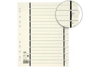  ELBA Intercalaires avec perforation, format A4 extra large 