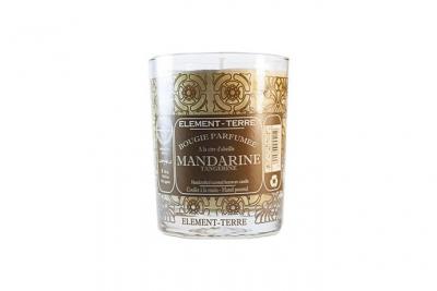 ELEMENT TERRE Bougie Parfum&eacute;e 200 Grammes, 50 Heures Parfum Mandarine