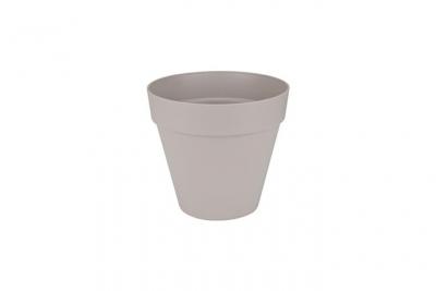 ELHO  Pot de fleurs rond avec roues Loft Urban - &Oslash; 40 cm - Gris chaud