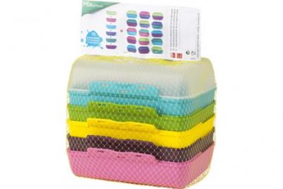 EMSA  509388 VARIABOLO SET DE COULEURS 3 BO&Icirc;TES 16 X 11 CM 