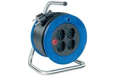 BRENNENSTUHL  1079180004 15 M Cable Reel 4 Outlets Bleu