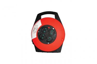 CHACON Enrouleur domestique 4 prises - 10m - 